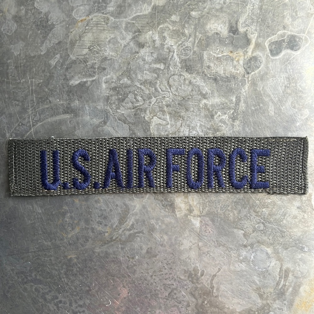U.S. AIR FORCE embroidered tape patch - vintage
